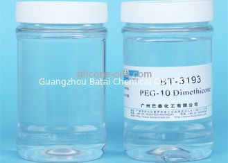 BT-3193 زيت سيليكون ثنائي الميثيكون قابل للذوبان في الماء للشعر PEG-10 ثنائي الميثيكون