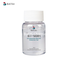 سلوكسان دوري غير مضاف نوع TDS COA BT-9081 هلام شفاف أو شفاف / منتج واقي من الشمس / ديميتيكون كروسبوليمر