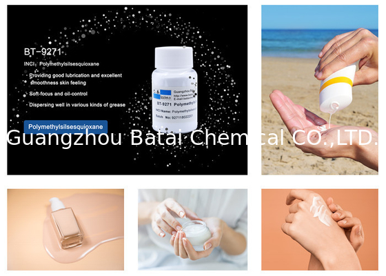المواد التجميلية الدرجة Polymethylsilsesquioxane للمسحوق المضغوط