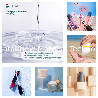 سيليكون مذيب INCI كابريليل ميثيكون أوكتيل تريميثيكون مع قابلية انتشار جيدة لكريم الأساس
