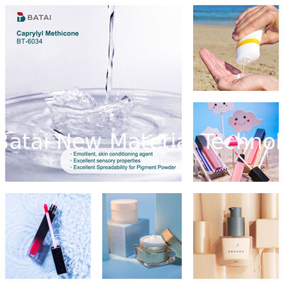 سيليكون مذيب INCI كابريليل ميثيكون أوكتيل تريميثيكون مع قابلية انتشار جيدة لكريم الأساس
