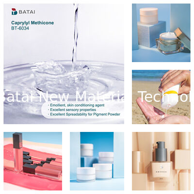 سيليكون مذيب INCI كابريليل ميثيكون أوكتيل تريميثيكون مع قابلية انتشار جيدة لكريم الأساس