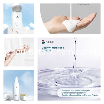 Refractive Index 1.41-1.42 Caprylyl Methicone Essential Skin Care Ingredients for Enhanced Refractive Performance