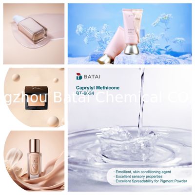 Caprylyl Methicone (Caprylyl Silicone Oil) for Makeup: Lightweight, Pigment-Dispersing Cosmetic Ingredient