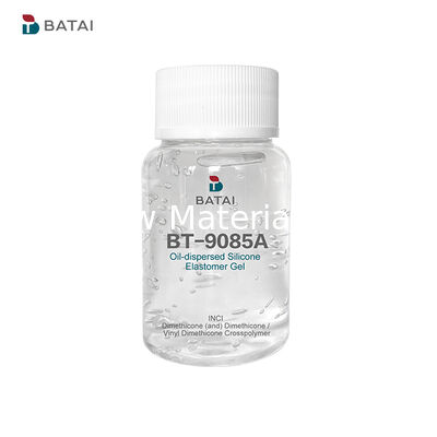 جيل السيليكون الإلاستومر الخالي من D5 مع الصيغة غير المتطايرة مع النهاية غير المتطايرة وتأثير الضباب الناعم للتركيز على طين الشفاه