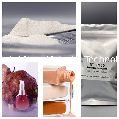 BT-T150 UVB واقي من الشمس عامل امتصاص الأشعة فوق البنفسجية Ethylhexyl Triazone UV مع SPF 50 PA +++